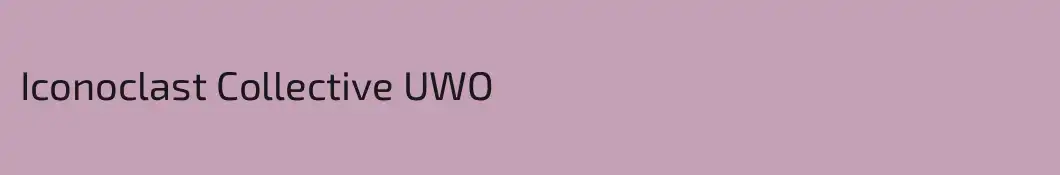 Iconoclast Collective UWO